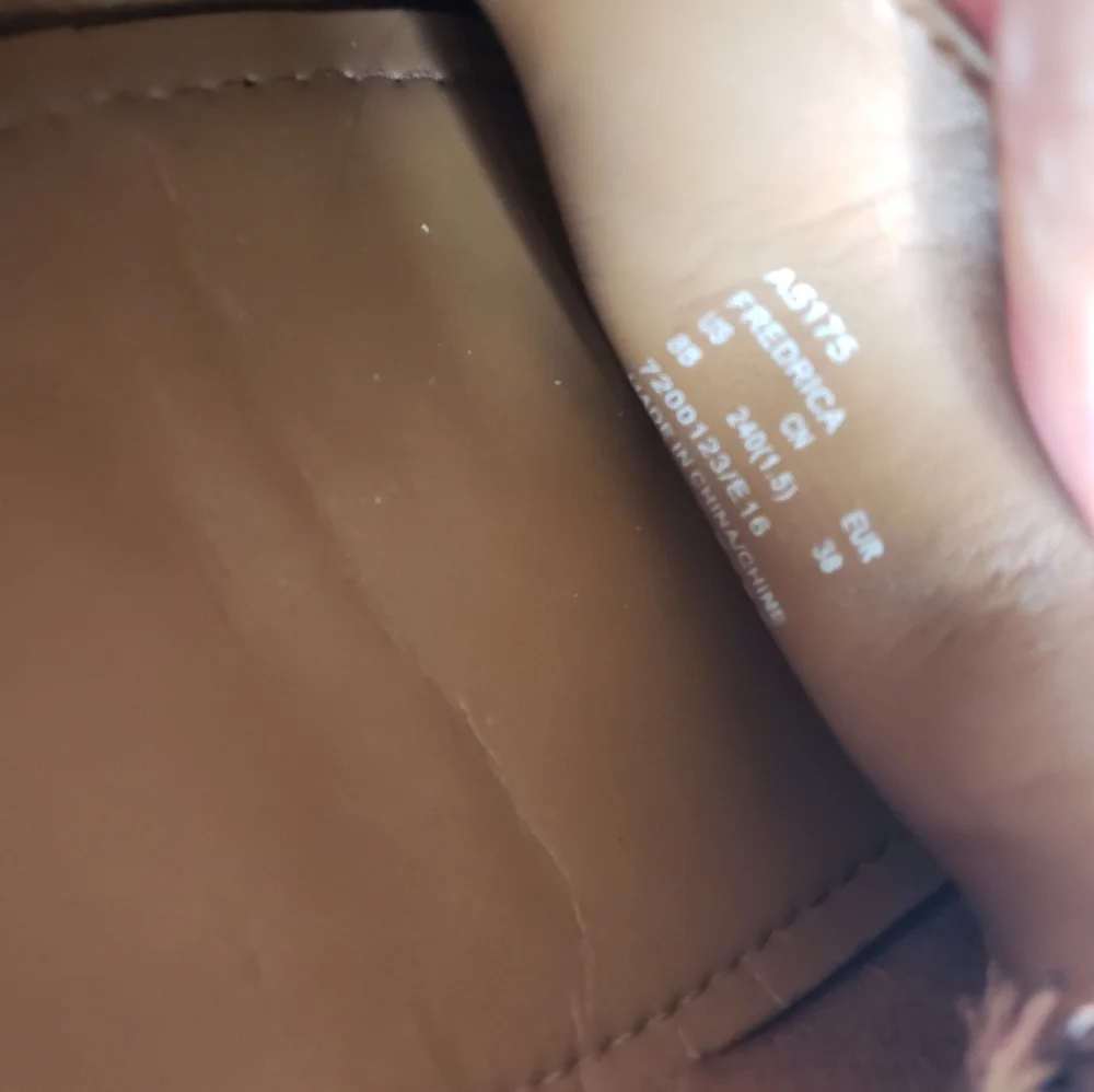 COACH Tan Leather Penny Loafers for Women